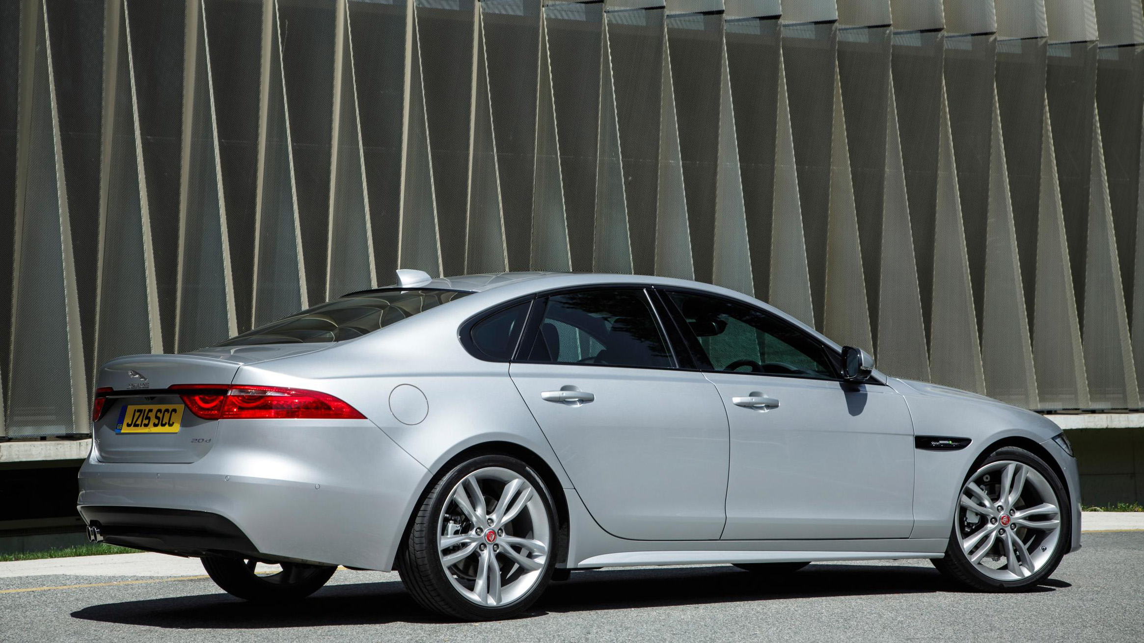 Jaguar XF Rear View