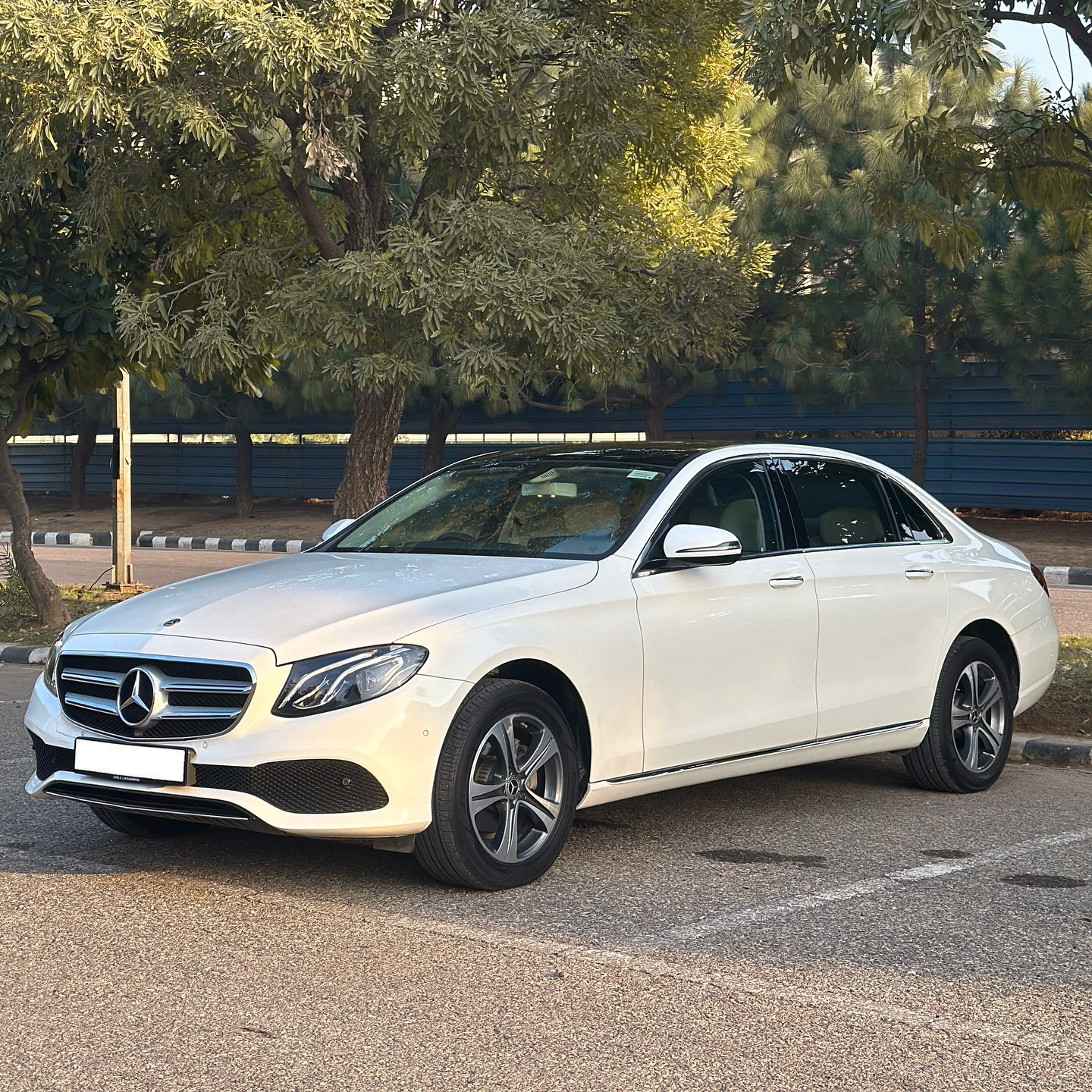 Car parked outside Chennai International Airport ready for airport transfer services